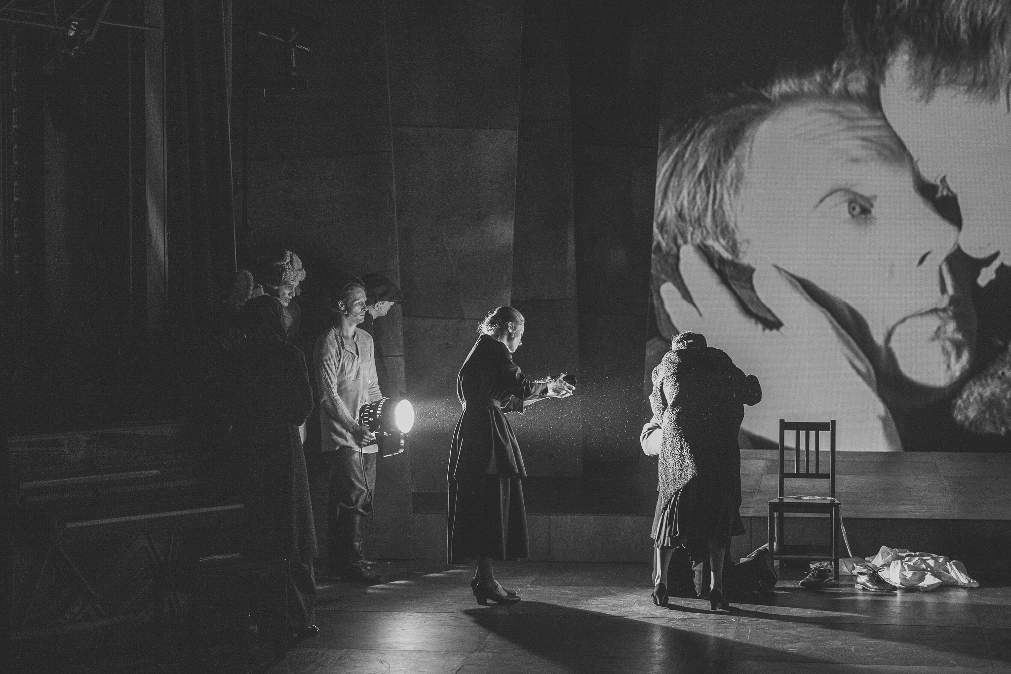 Skats no izrādes "Liepāja – Latvijas galvaspilsēta" // Foto – Edgars Pohevičs